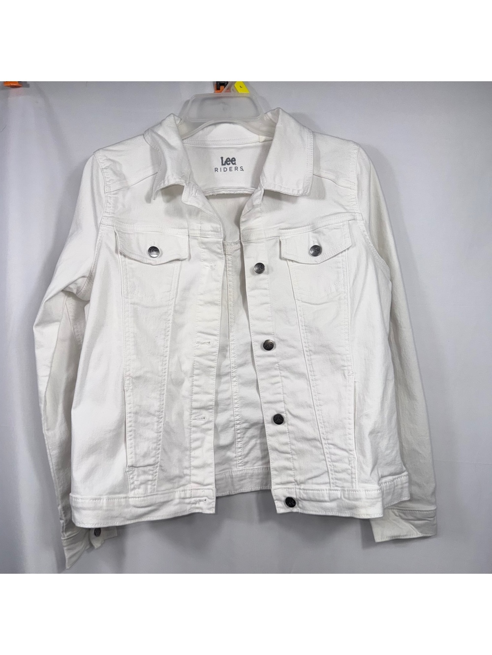 Lee Riders White Denim Jacket Women’s Medium